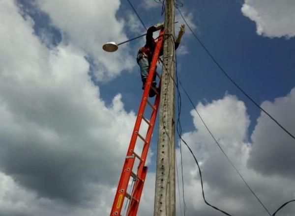 Iniciado o serviço de melhoria no sistema de iluminação de Barão de Grajaú(Imagem:Divulgação)
