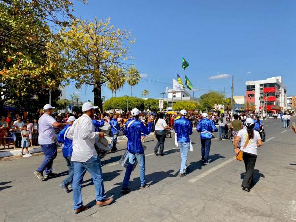 Desfile 7 de Setembro em Floriano (Imagem:Werlley Barbosa/TV Clube)