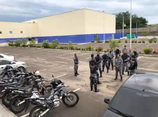 Policiais Militares concluem Treinamento de Motopatrulhamento Tático em Floriano.(Imagem:Divulgação)