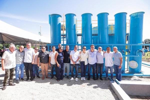 Ciro Nogueira inaugura sistema de &aacute;gua que teve investimento de R$ 1 milh&atilde;o e beneficia comunidade no Piau&iacute;.(Imagem:Ascom)