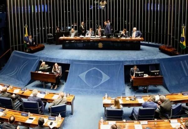 No Senado Federal, Rafael discute Fundo de Desenvolvimento, Conselho Federativo e alíquota reduzida.(Imagem:Divulgação)