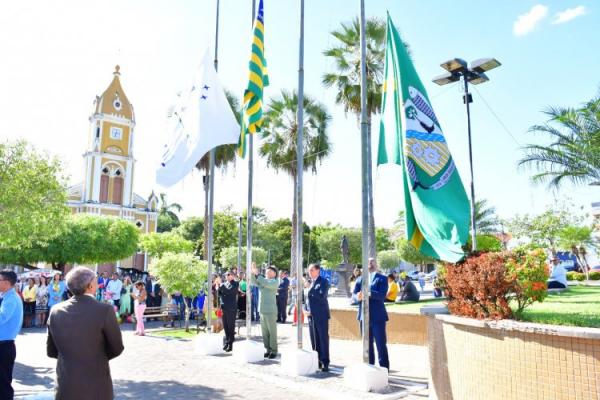 Desfile Cívico marca as comemorações pela Independência do Brasil em Floriano.(Imagem:Secom)