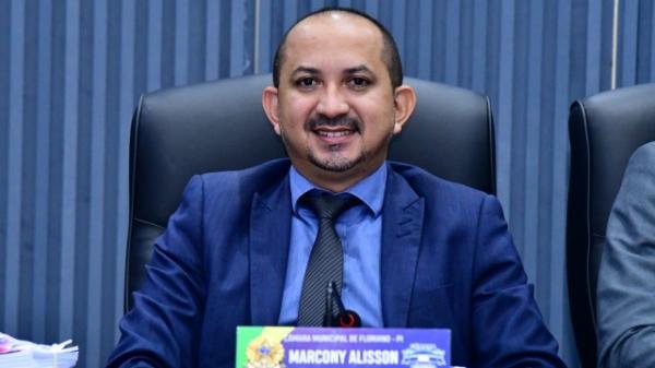 Vereador Marcony Alisson(Imagem:CMF)
