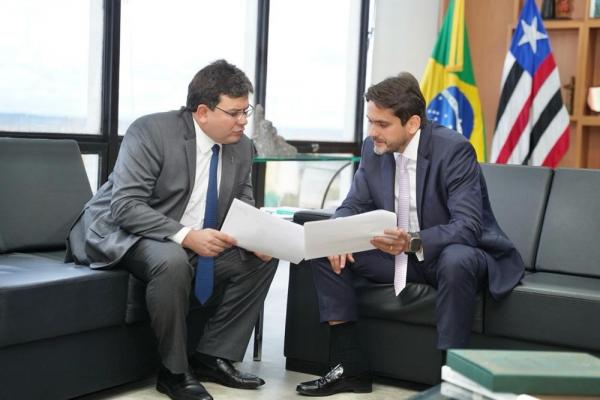 Em Brasilia, Rafael Fonteles busca melhorias para internet e energia no Piauí.(Imagem:Divulgação)
