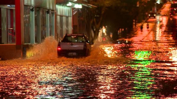 Chuva em Teresina(Imagem:TV Clube)