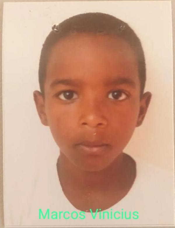  Marcos Vinícius, de 9 anos.(Imagem:Reprodução)