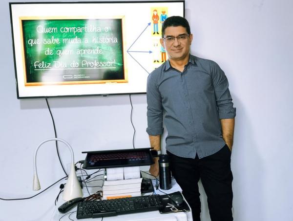 Professor Laércio Cavalcante(Imagem:Arquivo pessoal)