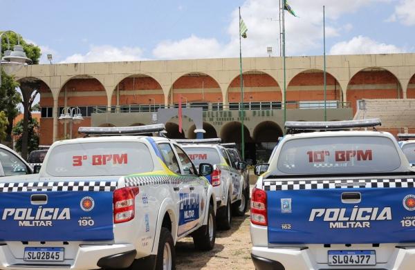 Governo entrega 200 novas viaturas pick-ups para a Polícia Militar na quinta (12)(Imagem: Divulgação)