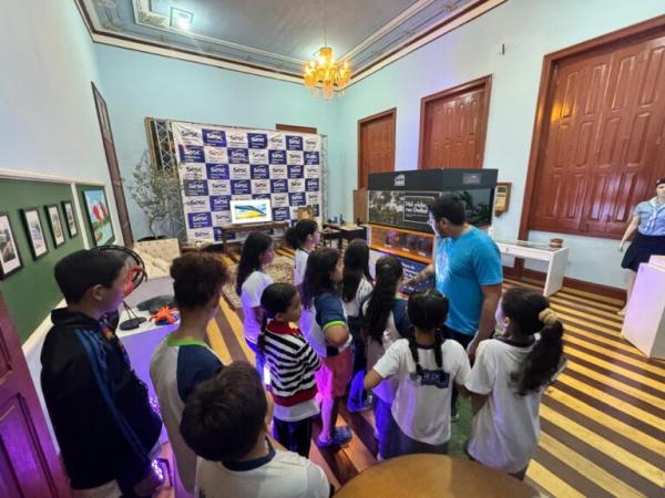 Mini museu do Sesc é inaugurado em Parnaíba com exposição sobre a fauna e a flora do Delta.(Imagem:Divulgação)