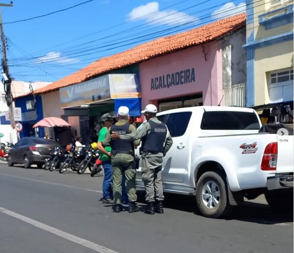 Fiscalização educativa contra paredões é realizada em Floriano.(Imagem:Reprodução/Instagram)