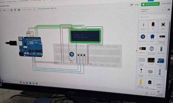 Estudantes da rede estadual de Boqueirão do Piauí criam robô capaz de adivinhar números(Imagem:Ascom Seduc)