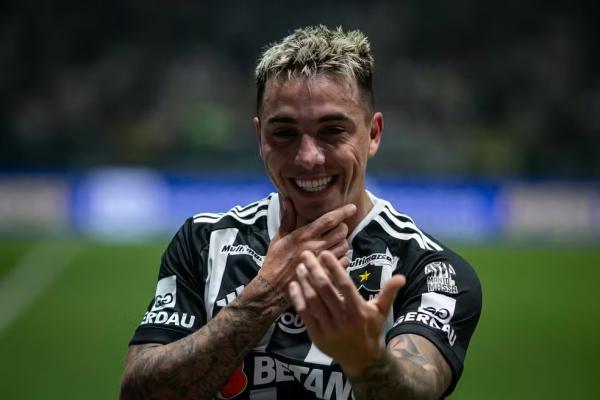 Saravia atuou por tr&ecirc;s temporadas no Atl&eacute;tico-MG.(Imagem:Fernando Moreno/AGIF)