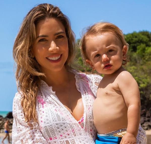 Patrícia Abravanel posta foto com o filho caçula(Imagem:Reprodução)