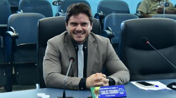 Vereador Carlos Eduardo(Imagem:CMF)