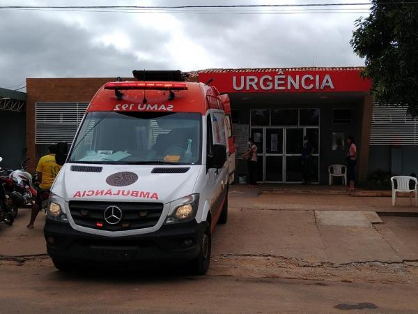 Menino foi encaminhado ao Hospital Justino Luz, em Picos, mas não resistiu.(Imagem:Antônio Rocha)