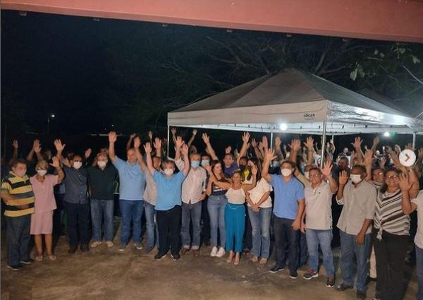 Caravana das Oposições em Porto Alegre do Piauí(Imagem:Reprodução)