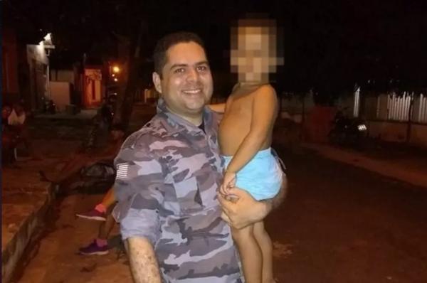 Sargento André Maia foi morto com um tiro enquanto pilotava moto na Zona Sudeste de Teresina.(Imagem:Divulgação/ Polícia Militar)