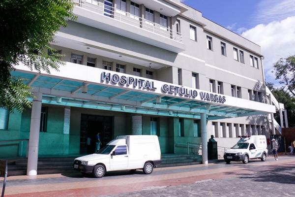 Hospital Getúlio Vargas (HGV)(Imagem:Arquivo/Cidadeverde.com)