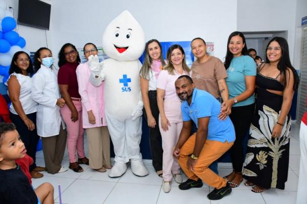  Prefeitura de Floriano realiza o Dia D de Multivacinação para crianças e adolescentes(Imagem:Secom)
