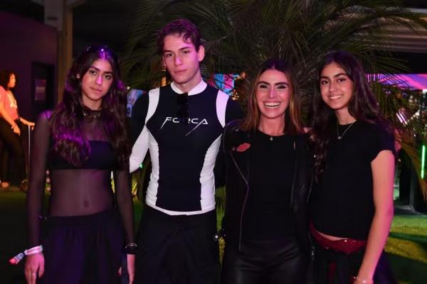 Giovanna Antonelli e os filhos.(Imagem:Rômulo Guimarães/CS EVENTOS)