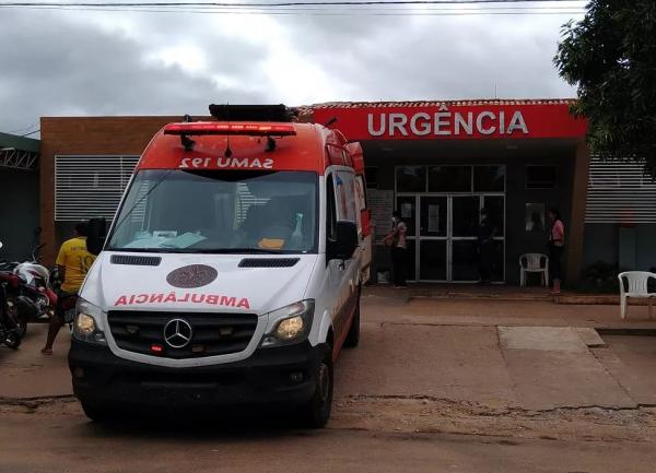 Vítimas foram levadas para o Hospital Justino Luz, em Picos.(Imagem:Antônio Rocha)