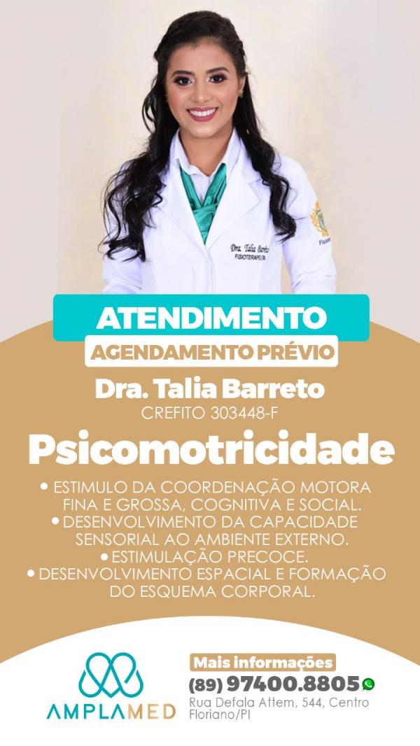 Dra. Talia Barreto(Imagem:Divulgação)