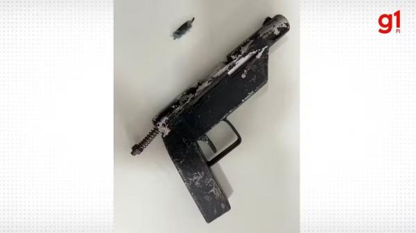 Adolescente de 17 anos é apreendido com arma caseira após briga em escola.(Imagem:Divulgação/PCPI)