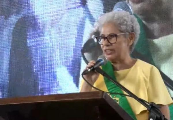 Regina Sousa (PT) toma posse como governadora do Piauí.(Imagem:Reprodução)