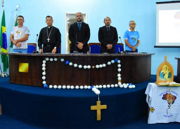 Câmara Municipal celebra os 15 anos do Terço dos Homens na Diocese de Floriano em sessão solene.(Imagem:CMF)