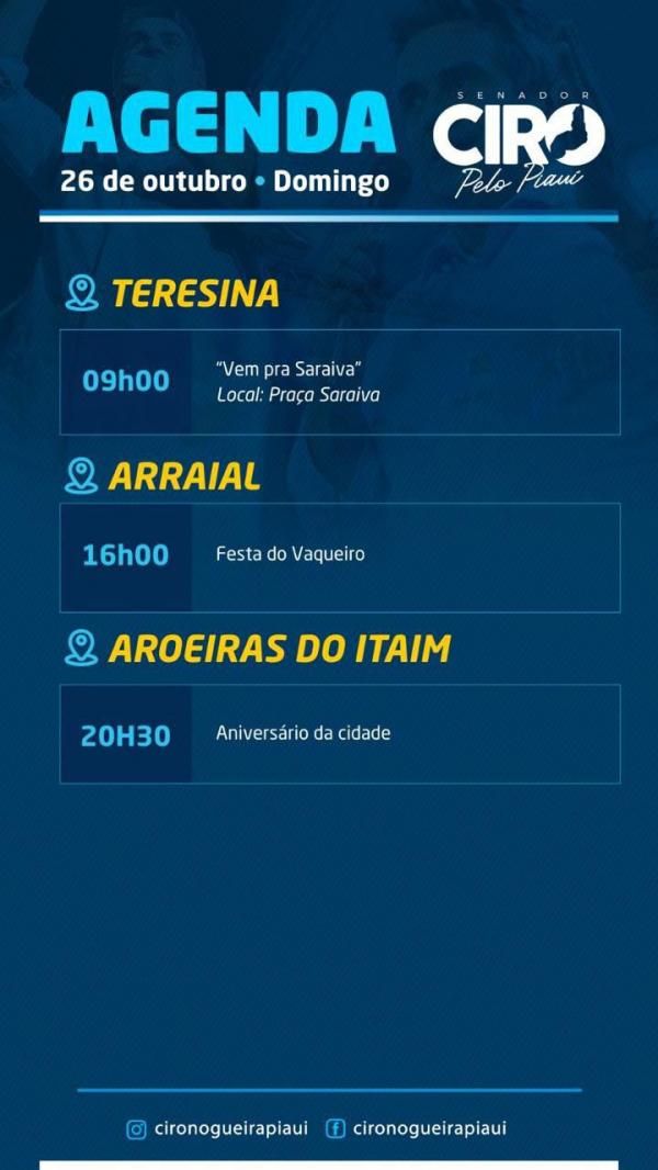 Agenda(Imagem:Ascom)