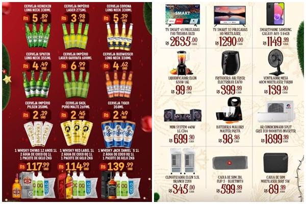 Confira o Natal de ofertas do São Jorge Super. (Imagem:Reprodução/Instagram)