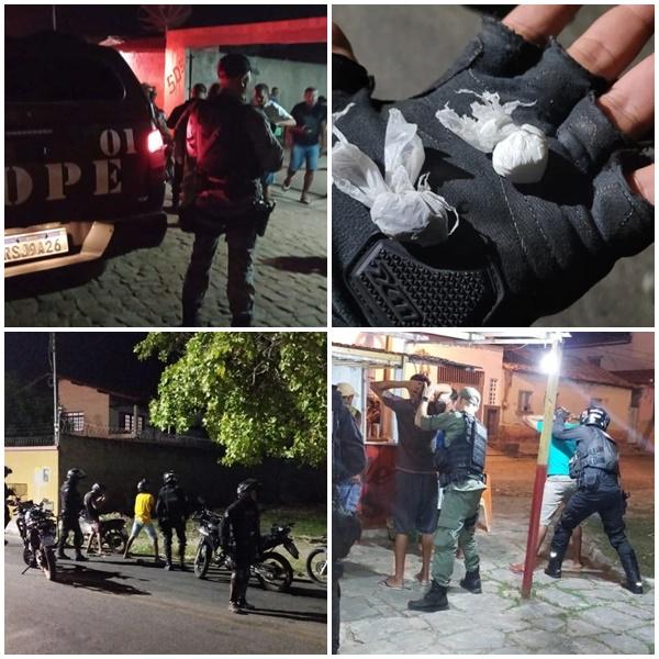 Operação CAXIAS: Forças policiais realizam ação integrada em Floriano, garantindo segurança e ordem.(Imagem:Reprodução/Instagram)