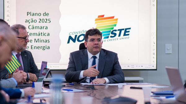 Rafael lidera equipe de governadores do Consórcio Nordeste na missão, entre 23 31 de maio.(Imagem:Divulgação)