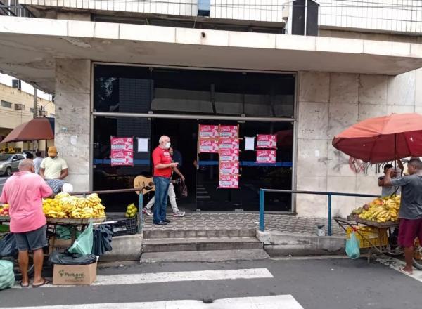  Agência do INSS no Centro de Teresina.(Imagem:Antônio Fernandes/g1 )