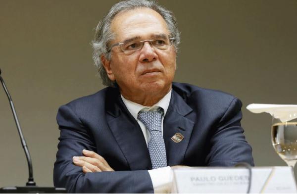 Brasil não aguenta muito tempo de auxílio emergencial, afirma Guedes(Imagem:Reprodução)