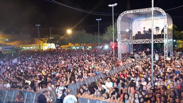 Multidão comparece ao Festival de Inverno em Pedro II.(Imagem:Assessoria de Imprensa/Secult)