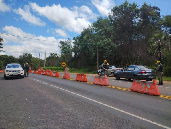 Mais de 40 veículos foram apreendidos durante a operação no Piauí. Além disso, prisões, TCO?s , dentre outros foram registrados(Imagem:Divulgação)