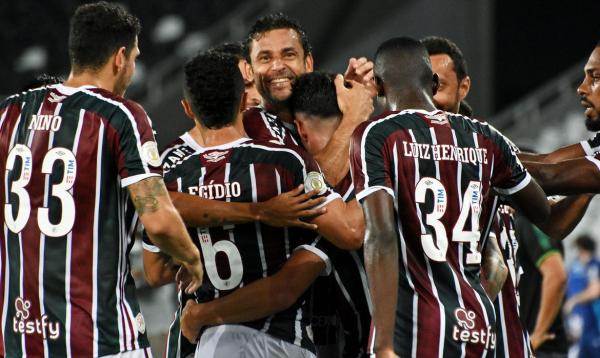 Tricolor faz 3 a 0 e entra na zona de classificação à Libertadores.(Imagem:Mailson Santana/Fluminense FC)