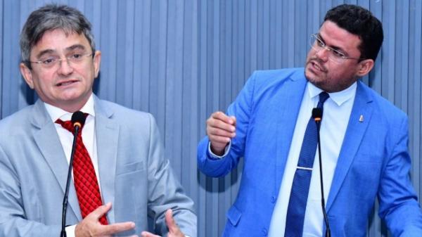 Vereadores Edvaldo Araújo e João Neto(Imagem:CMF)