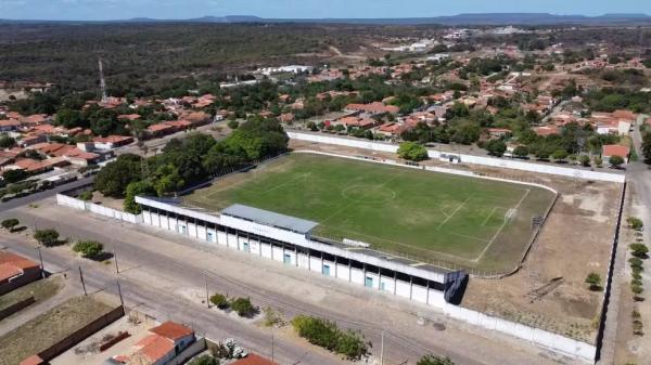 Estádio Tibério Nunes, em Floriano.(Imagem:Fernando Cardoso/Rede Clube)