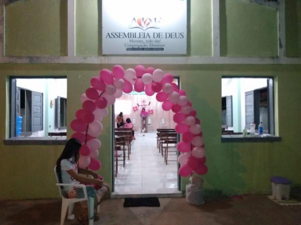 Igreja Assembléia de Deus adere a Campanha Outubro Rosa e realiza evento.(Imagem:FlorianoNews)