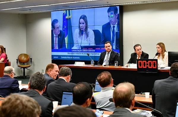 Reunião da Comissão Mista de Orçamento, que analisa emendas dos colegiados à LOA e à LDO(Imagem:Geraldo Magela/ Agência Senado)