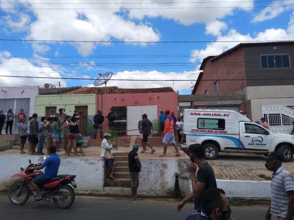 Três pessoas são encontradas mortas dentro de casa em São Julião (PI).(Imagem:Divulgação/Portal É Notícias)