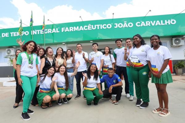 Governo do Estado amplia pol&iacute;tica de tempo integral com entrega de Cetis modernizados em Oeiras e Col&ocirc;nia do Piau&iacute;(Imagem:Ascom Seduc)