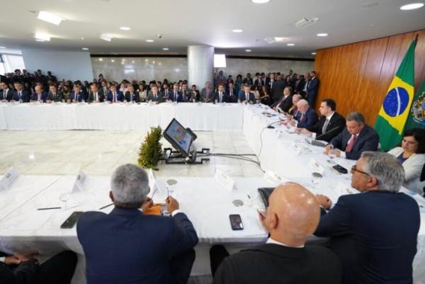 Em Brasília, Rafael Fonteles trata de segurança nas escolas com presidente Lula e governadores(Imagem:Divulgação)