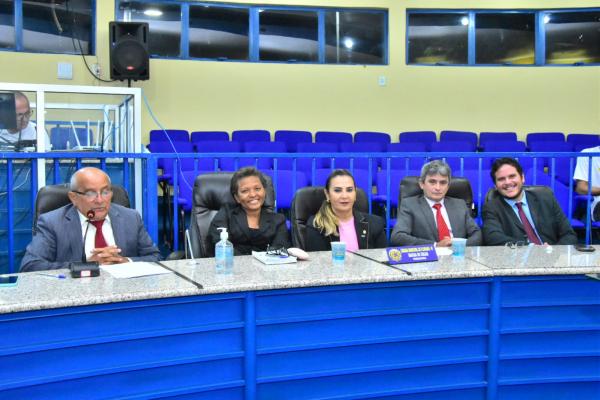 Vereadores: Antônio José, Daguia de Dona Bela, Daguia do Edgar, Edvaldo Araújo e Carlos Eduardo.(Imagem:CMF)