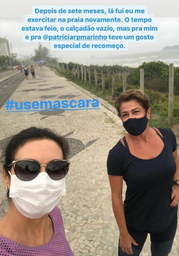 Fátima Bernardes e Patricia Marinho(Imagem:Reprodução/Instagram)
