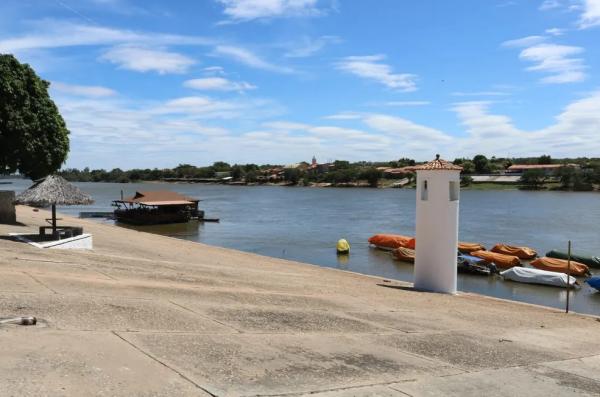  Cais Rio Parnaíba em Floriano.(Imagem:Andre Nascimento g1 PI )