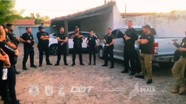 Operação Heróis do Jenipapo prende seis pessoas em Campo Maior.(Imagem:PC-PI)