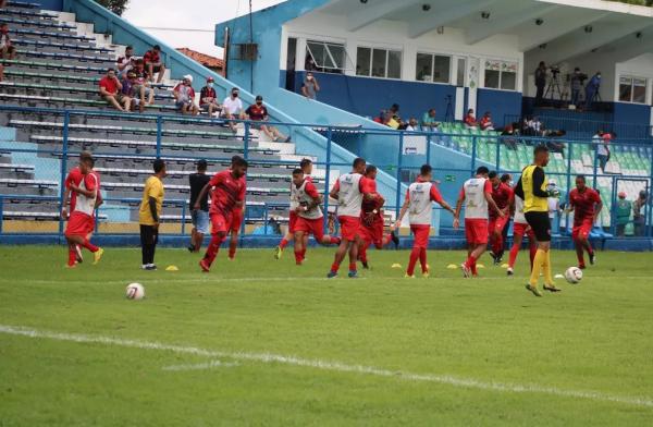  Flamengo-PI é o penúltimo colocado na tabela com um ponto conquistado.(Imagem:Julio Costa )